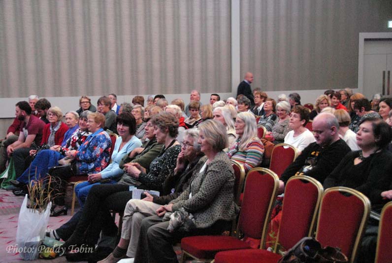 Part of the audience at Helen Dillon's talk in Cork 
