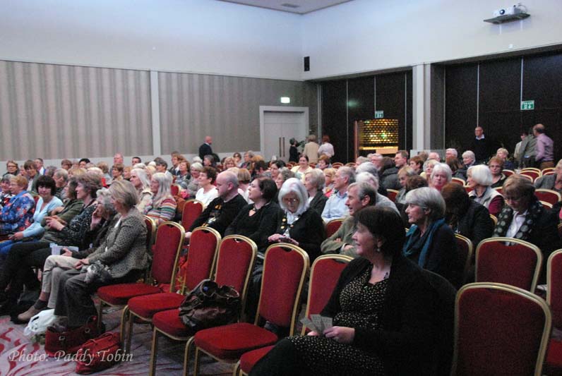 Some of the audience at Helen Dillon's talk in Cork 
