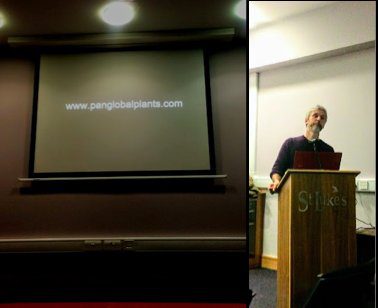 Nick Macer speaking to the IGPS group in Cork. Photograph from Bruno Nicolai 